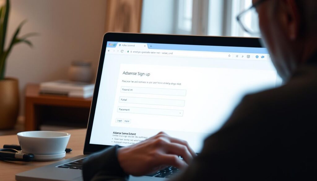 إنشاء حساب ادسنس