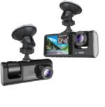 1080P جهاز تسجيل فيديو رقمي للمراقبة للسيارات Caméra de tableau de bord pour sécurité de voiture – Image 4