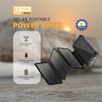 باور بانك يعمل الطاقة الشمسية شحن لاسلكى او سلكى 20000mah – Image 2